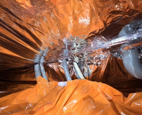 Milieuvriendelijk huis door vloerisolatie in Vught