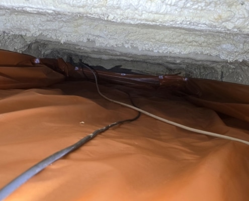 Stank verholpen door kruipruimte ventilatie in Arnhem