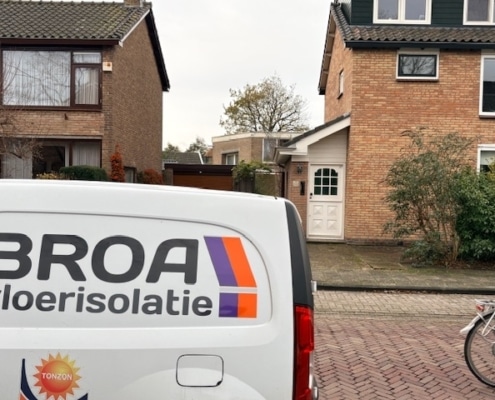 Vloerisolatie in Uitgeest
