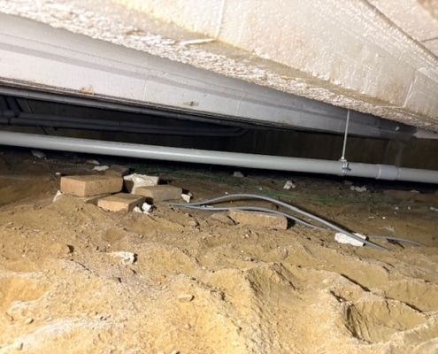 Warme vloer door vloerisolatie in Bemmel Warme vloer door vloerisolatie in Bemmel