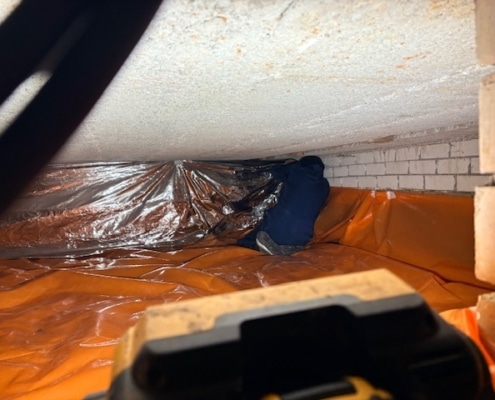 Kruipruimte ventilatie verhelpt vochtproblemen in Klundert Kruipruimte ventilatie verhelpt vochtproblemen in Klundert