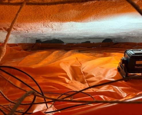 Kruipruimte isolatie in Hillegom