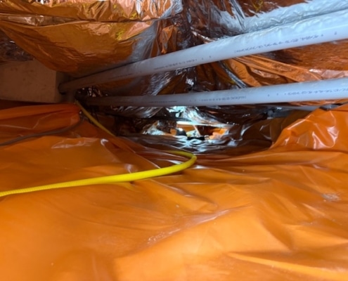 Kruipruimte ventilatie gaat schimmels tegen in Maarssen Kruipruimte ventilatie gaat schimmels tegen in Maarssen