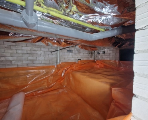 Kruipruimte ventilatie verhelpt vochtproblemen in Schaijk Kruipruimte ventilatie verhelpt vochtproblemen in Schaijk