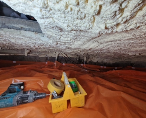 Warme vloer door vloerisolatie in Nijmegen Warme vloer door vloerisolatie in Nijmegen