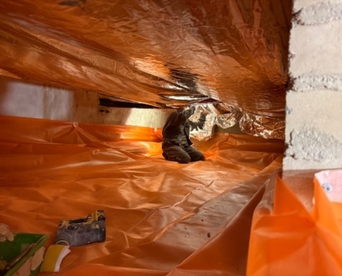 Kruipruimte ventilatie gaat schimmels tegen in Eindhoven Kruipruimte ventilatie gaat schimmels tegen in Eindhoven
