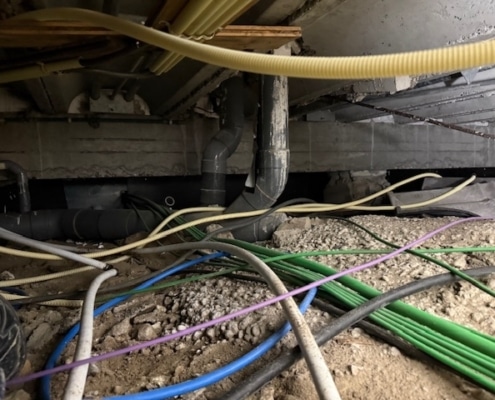 Kruipruimte ventilatie in Linschoten