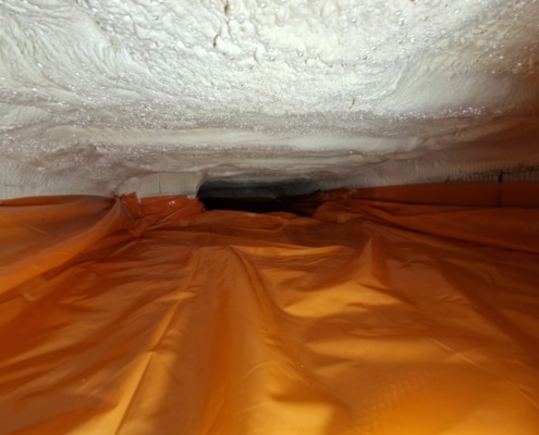 Milieuvriendelijk huis door vloerisolatie in Weert Milieuvriendelijk huis door vloerisolatie in Weert