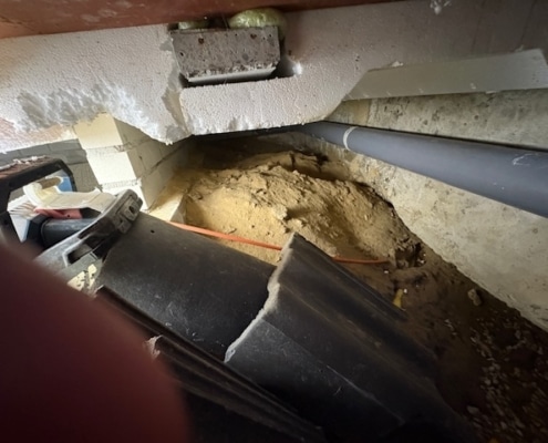 Warme vloer door vloerisolatie in Geldrop Warme vloer door vloerisolatie in Geldrop