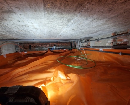 Kruipruimte ventilatie verhelpt vochtproblemen in Gouda Kruipruimte ventilatie verhelpt vochtproblemen in Gouda