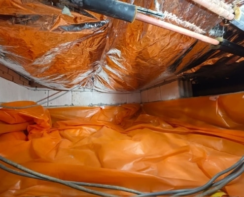 Kruipruimte isolatie in Schoonhoven