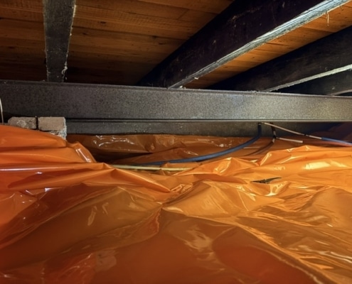 Milieuvriendelijk huis door vloerisolatie in Wormerveer Milieuvriendelijk huis door vloerisolatie in Wormerveer