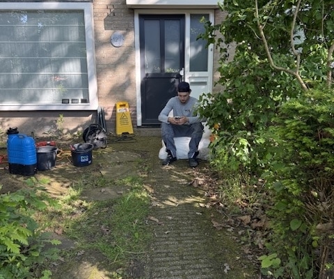 Milieuvriendelijk huis door vloerisolatie in Berkel Enschot Milieuvriendelijk huis door vloerisolatie in Berkel Enschot