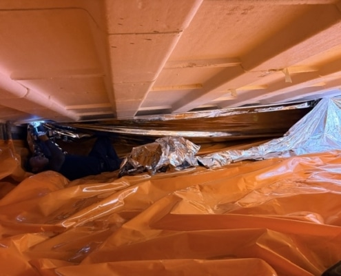 Stank verholpen door kruipruimte ventilatie in Oosterhout Stank verholpen door kruipruimte ventilatie in Oosterhout
