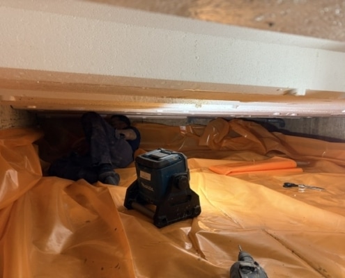 Kruipruimte ventilatie verhelpt vochtproblemen in Raamsdonksveer Kruipruimte ventilatie verhelpt vochtproblemen in Raamsdonksveer