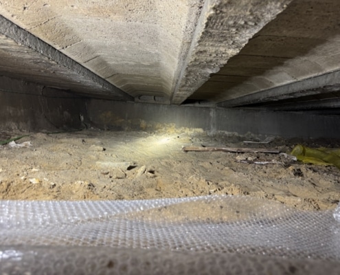 Warme vloer door vloerisolatie in Veghel Warme vloer door vloerisolatie in Veghel