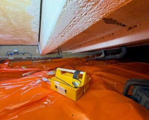 Kruipruimte ventilatie gaat schimmels tegen in Rozenburg Kruipruimte ventilatie gaat schimmels tegen in Rozenburg