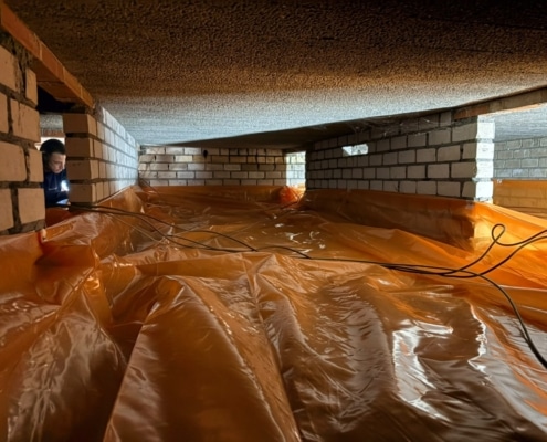 Milieuvriendelijk huis door vloerisolatie in Maasbracht Milieuvriendelijk huis door vloerisolatie in Maasbracht
